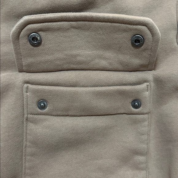 Vuori Restore Button Down Shirt Jacket Size Large Tan Light Brown - Picture 7 of 11